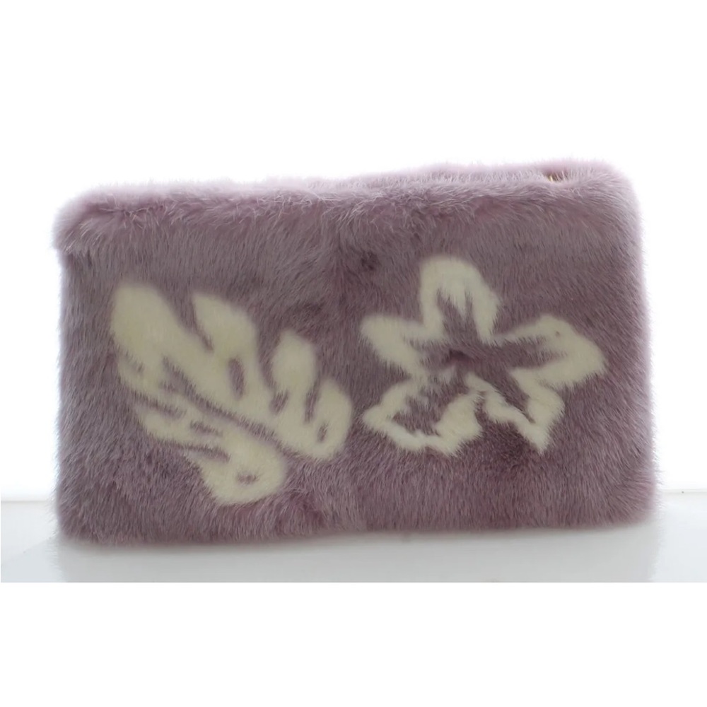 PRADA REAL MINK FUR POUCHETTE BAG